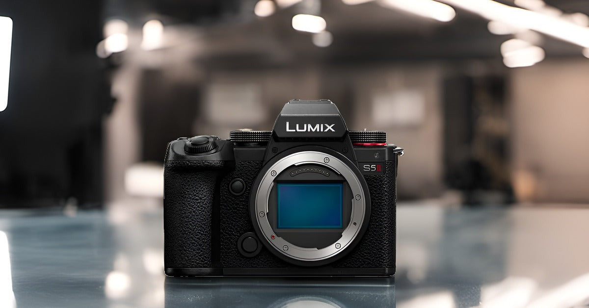 Panasonic LUMIX S5II Hybrid 24.2MP Mirrorless Camera with 20-60mm and 85mm Mirrorless Lens Bundle