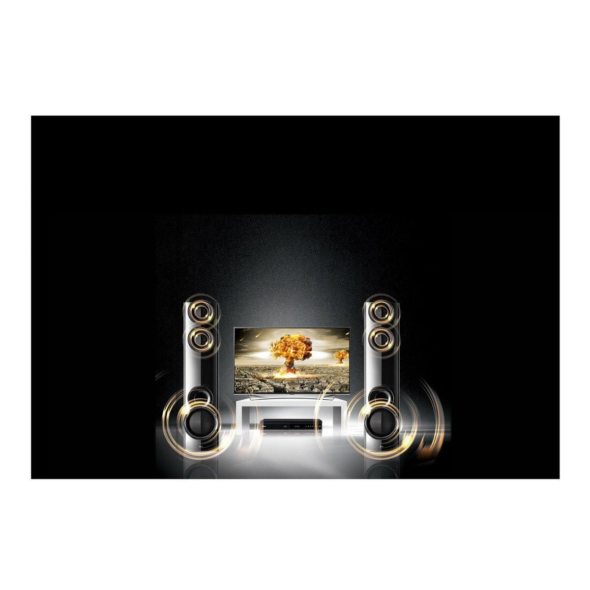 LG 3D-Capable 1000W 4.2 Channel Blu-ray Disc Home Theater System