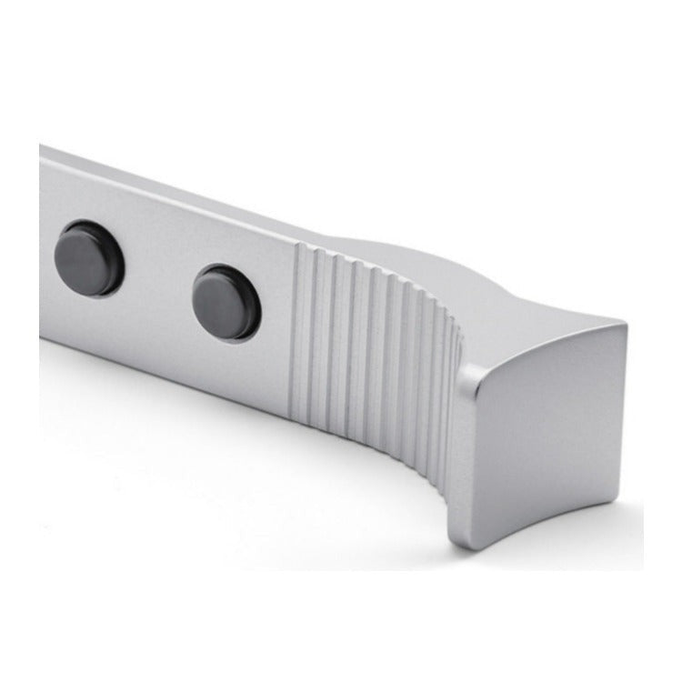 Leica Q3 Aluminum, Silver Anodized Finish Thumb Support with Hotshoe Cover and Soft Release Button