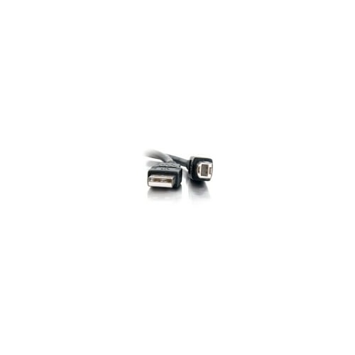 C2G USB-A to USB-B Male to Male USB 2.0 Cable (Black, 3m)