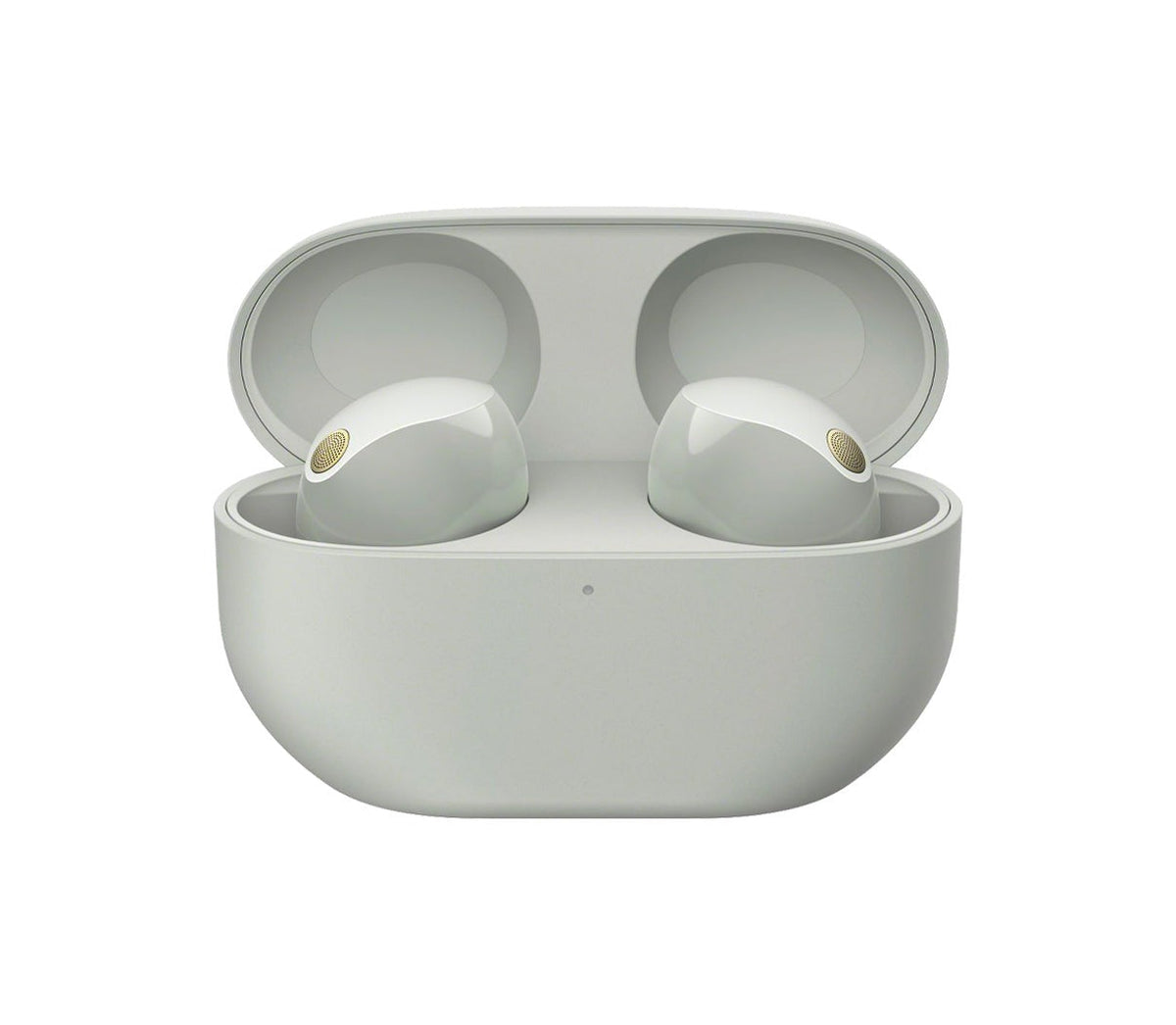 Sony WF-1000XM5 Rechargeable Charging Case with Lithium-Ion Batteries for Charging Earbuds (Silver)