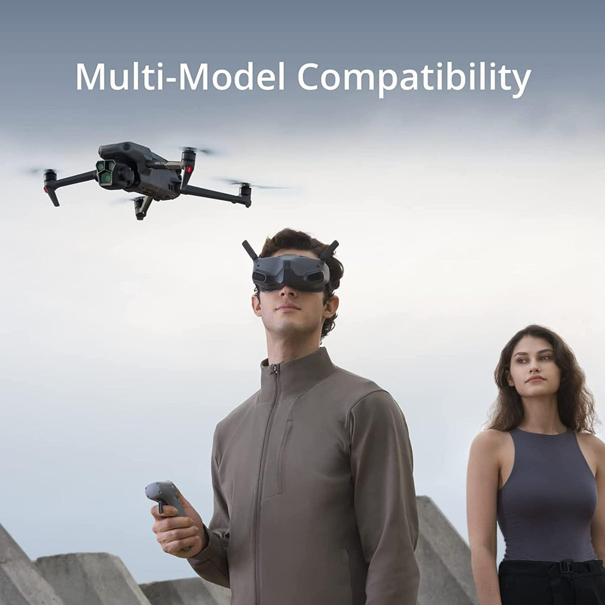 DJI Goggles Integra with 64GB MicroSDXC Card Bundle - Goggles with Two 100Hz HD Micro-OLED Displays