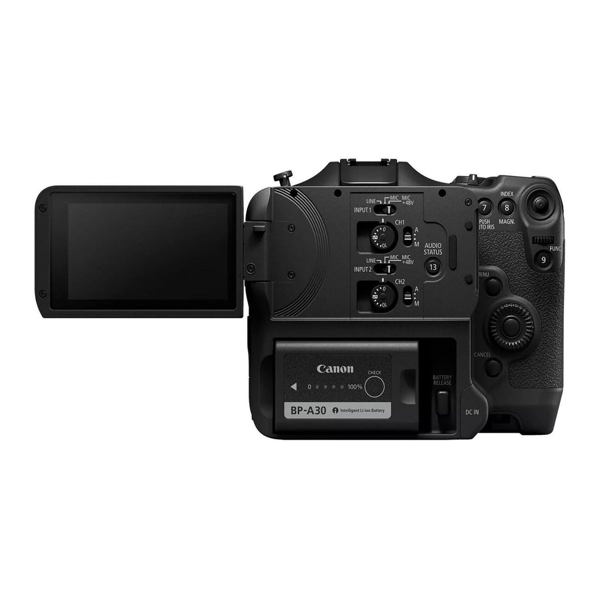 Canon EOS C70 Cinema Camera Kit with 24-105mm Zoom Lens, Built-in RF Mount, and Enhanced Scan Mode