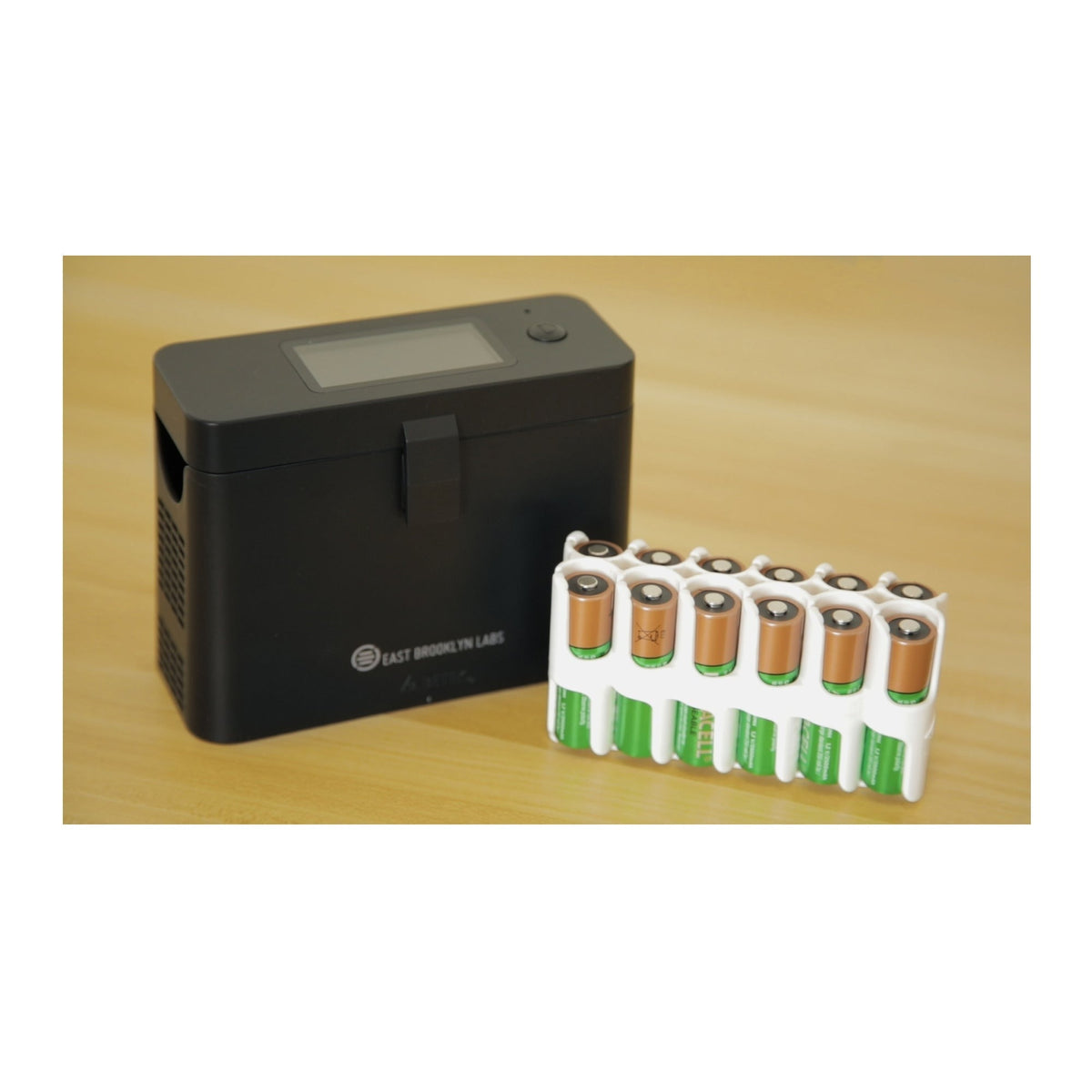 East Brooklyn Labs RadCad Battery Charger and Caddy for AA Rechargeable Batteries