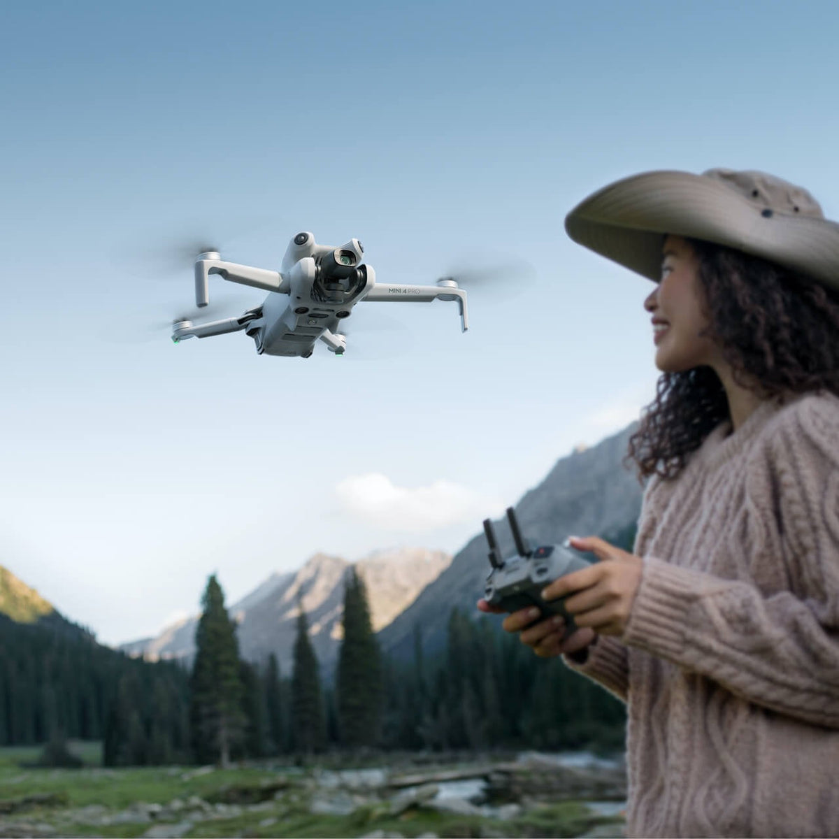 DJI Mini 4 Pro Drone with 360-Degree Active Track, 20km FHD Video Transmission, and RC 2 Controller