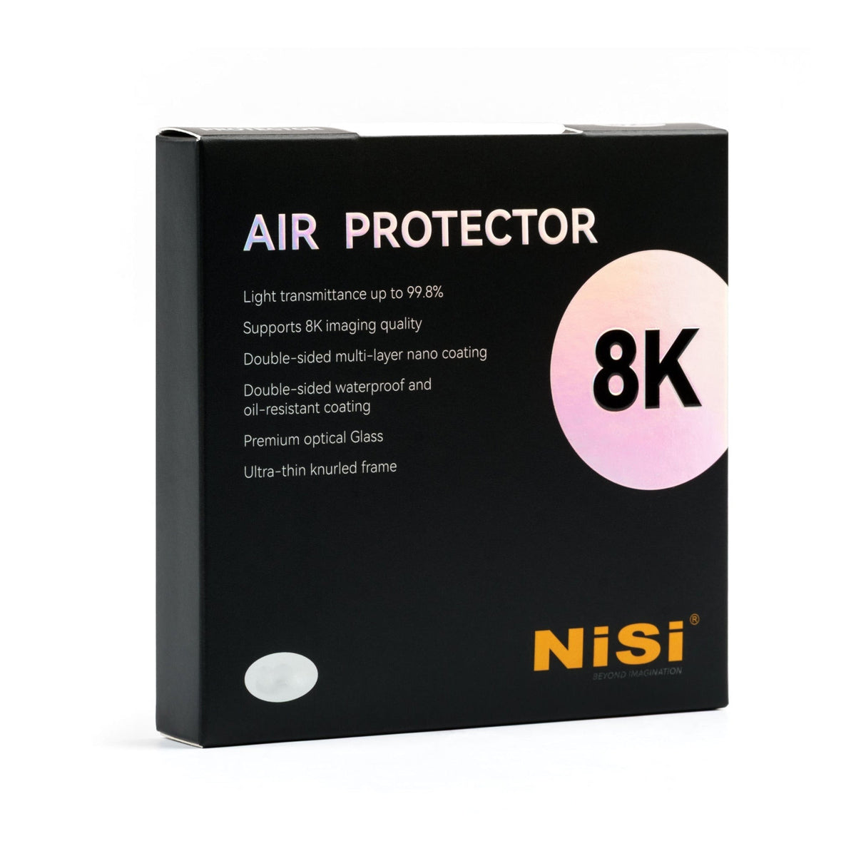 NiSi 105mm Pro Nano Air Protection Filter with 99.8 Peak Transmission & Supports