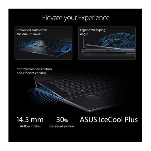 Asus ZenBook Pro 16-Inch 4K OLED 3840x2400 Resolution 2 TB Storage Touchscreen Notebook