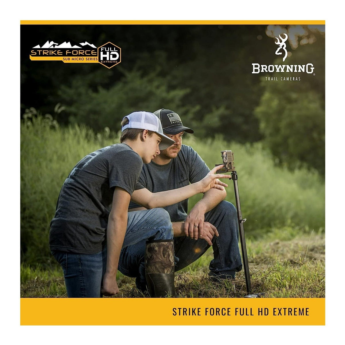 Browning Strike Force Full HD Extreme Trail Camera with 32 GB SD Card and Card Reader (4-Pack)