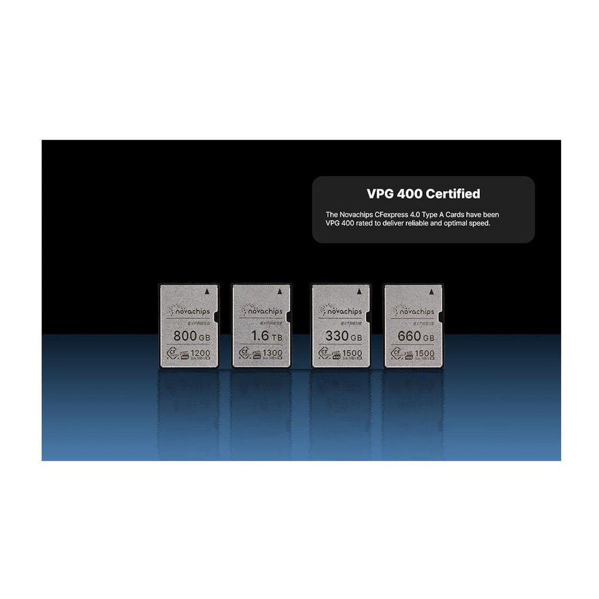 Novachips Extreme 330GB CFexpress 4.0 Type A Memory Card