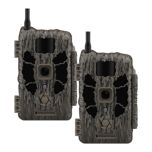 Stealth Cam Deceptor Max 2.0 Dual Core Cellular Camera with 40MP Photo Resolution (Brown, 2-Pack)