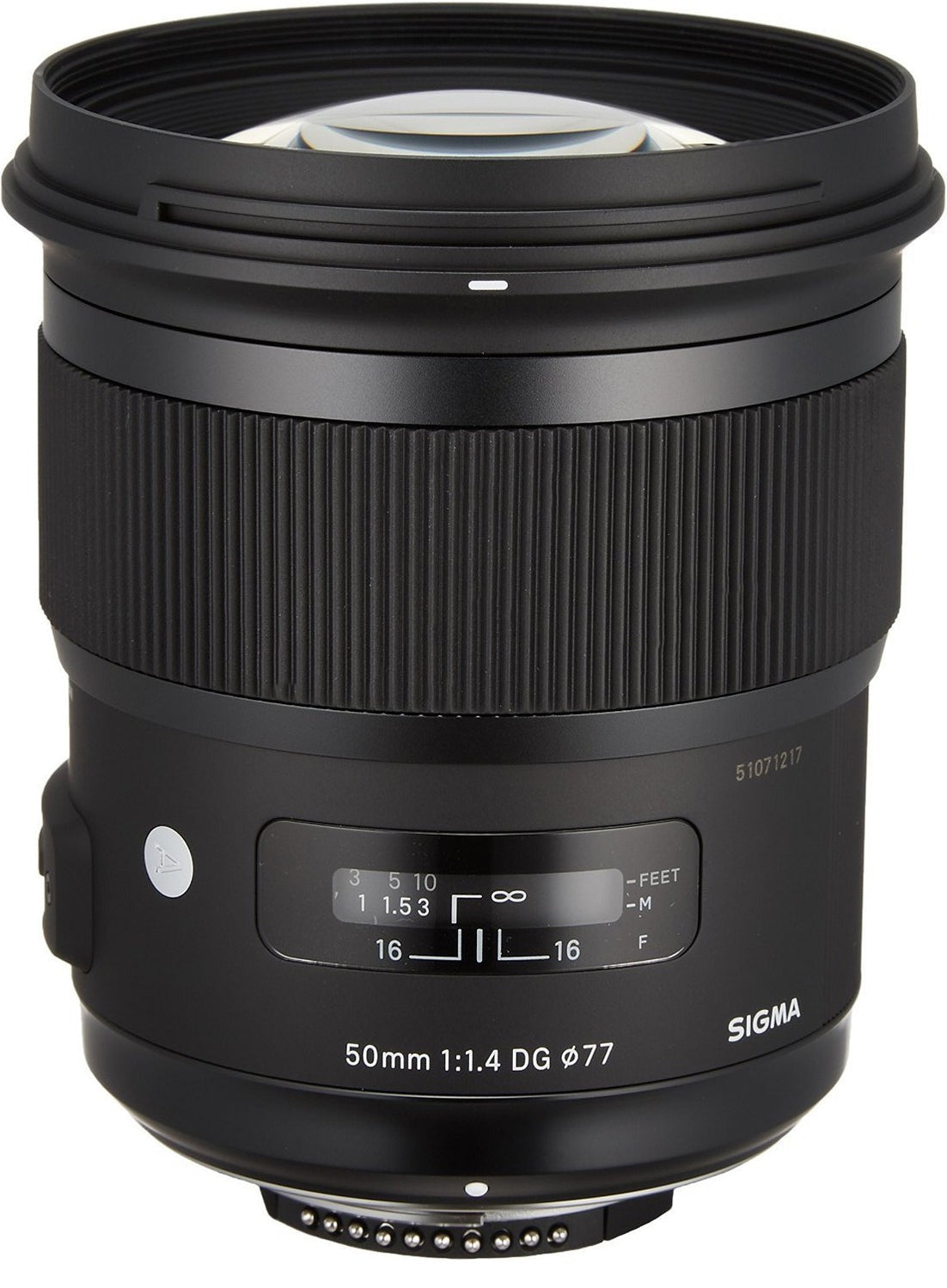Sigma 50mm f/1.4 DG HSM Art Lens for Canon with LaCie Hard Drive and SanDisk 64GB Memory Card
