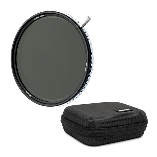 NiSi 82mm True Color ND-VARIO Pro Nano Filter Bundle with Hard-Shell Filter Case (Fits 8 Filters)