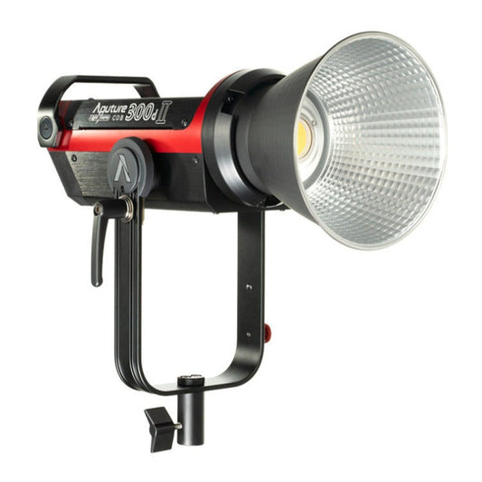 Aputure Light Storm C300d Mark II LED Light Kit with Gold Mount Battery Plate