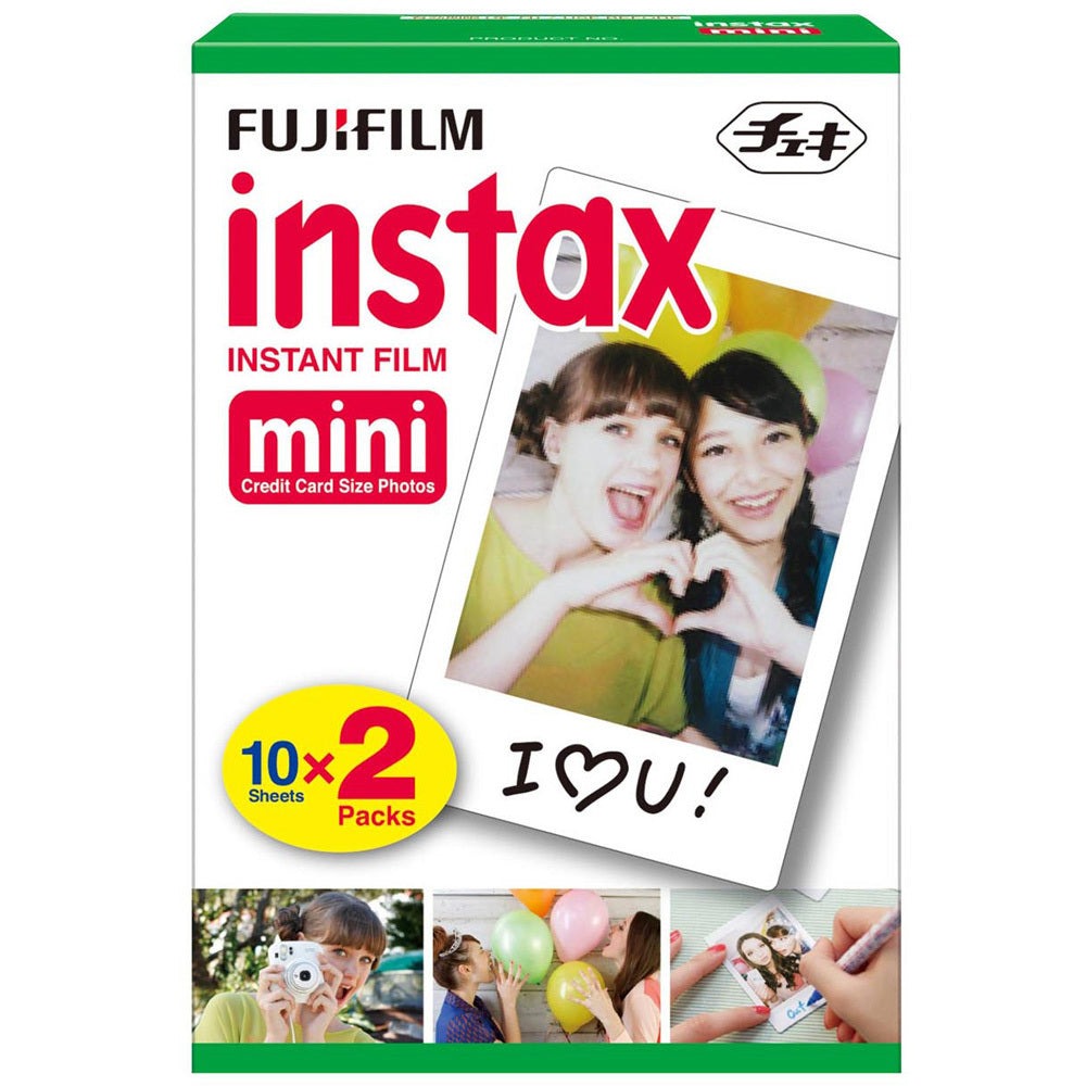 Lomo'Instant Mini Camera with 3 Lenses San Remo Edition Instax Film (2-Pack) and Instax Album Bundle