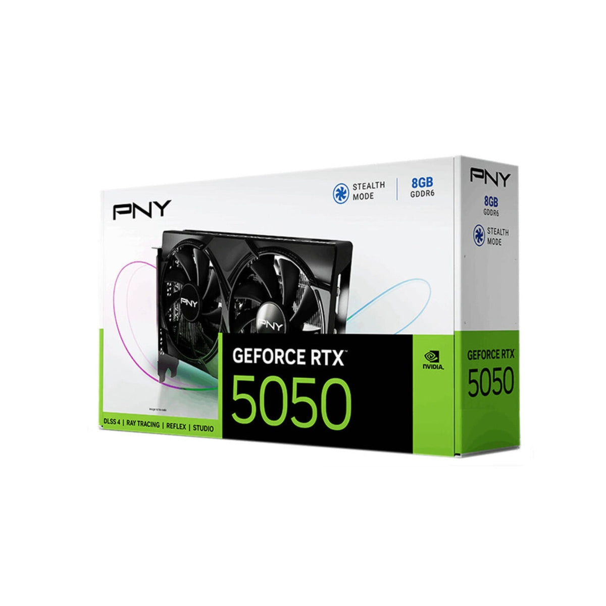 PNY NVIDIA GeForce RTX 5050 Dual Fan Graphics Card