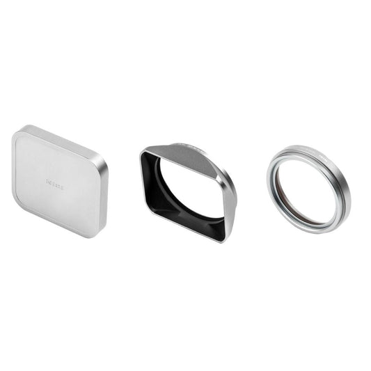 NiSi X100 Series NC UV Filter Kit with 49mm Filter Adapter and Metal Lens Hood (Silver)