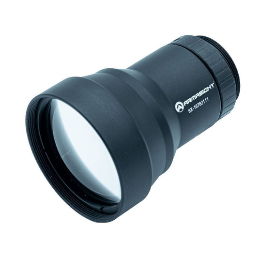 Armasight 6X Lens for PVS-14 with Waterproof Design, Carbon Coating, and Lightweight Body (Black)