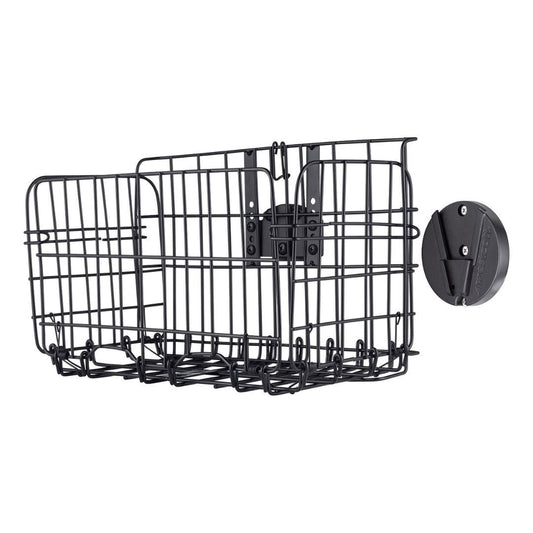 Westcott Float Wall Mount Storage Basket Kit by Lindsay Adler with Tight Mesh for Garages and Closet