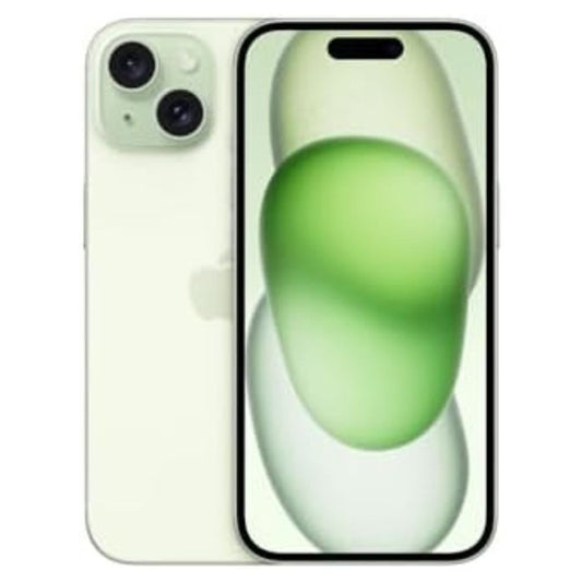 Apple iPhone 15 Unlocked Smartphone, 6.1" Super Retina XDR Display, 8GB RAM (Green) (Certified Refurbished)
