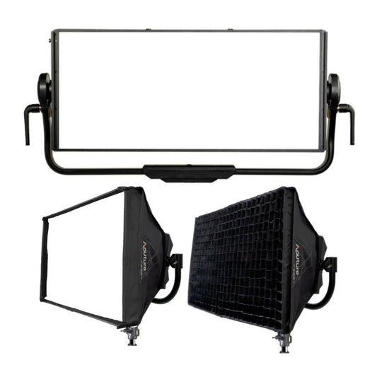 Aputure Nova P600C RGBWW LED Panel with Hard-Shell Case Kit with Aputure Nova P600C Softbox Bundle