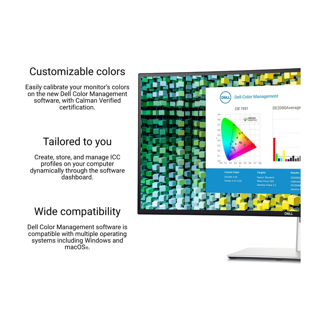 Dell UltraSharp U3425WE 34-In. UW-QHD 21:9 Curved LED Monitor 120Hz Thunderbolt 4 Hub (Black/Silver)