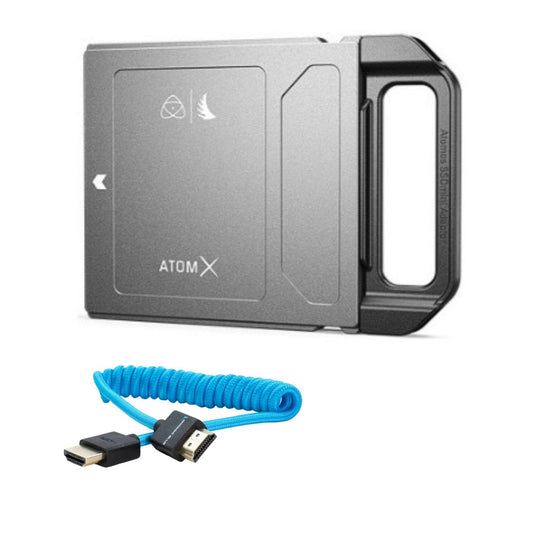 Angelbird AtomX 1TB SSDmini with Full HDMI Cable for On-Camera Monitors Bundle