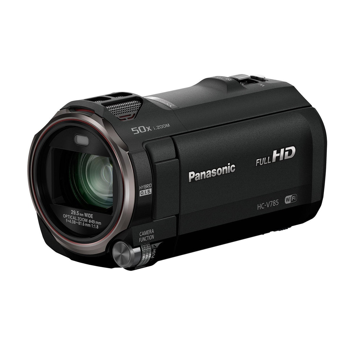 Panasonic HC-V785K Full HD Video Camera Camcorder with 20x Optical Zoom with Tripod Stand Bundle
