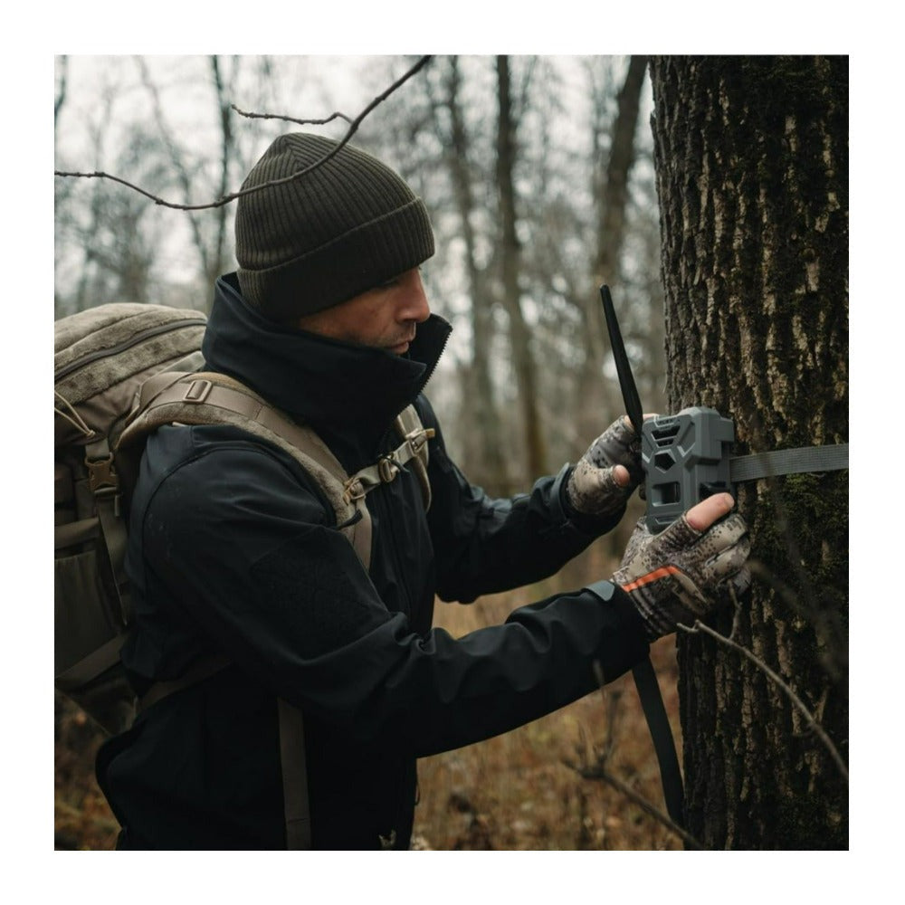 SPYPOINT FLEX-DARK GPS-Enabled Cellular Trail Camera with Dual-SIM and 40MP Photos (Gray, 2-Pack)