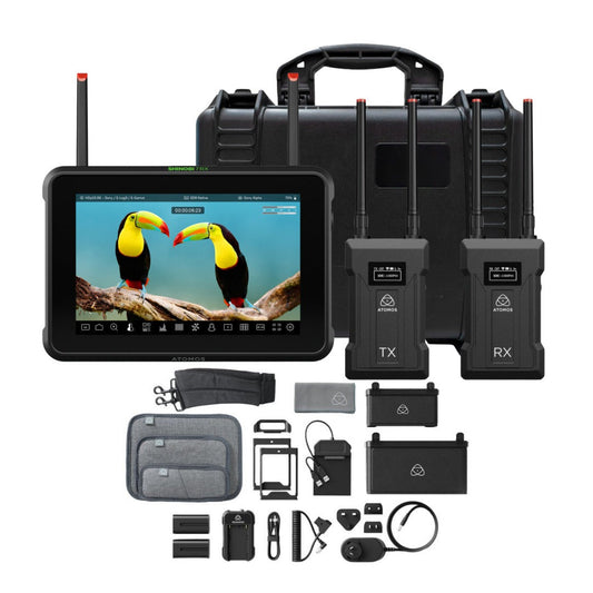 Atomos Shinobi 7 RX 7-inch HDR Monitor Bundle with Transmitter and Receiver Set