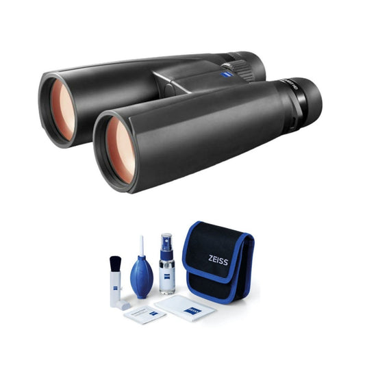 Zeiss CONQUEST HDX 8x56 Binocular with Lens Cleaning Kit (Black)