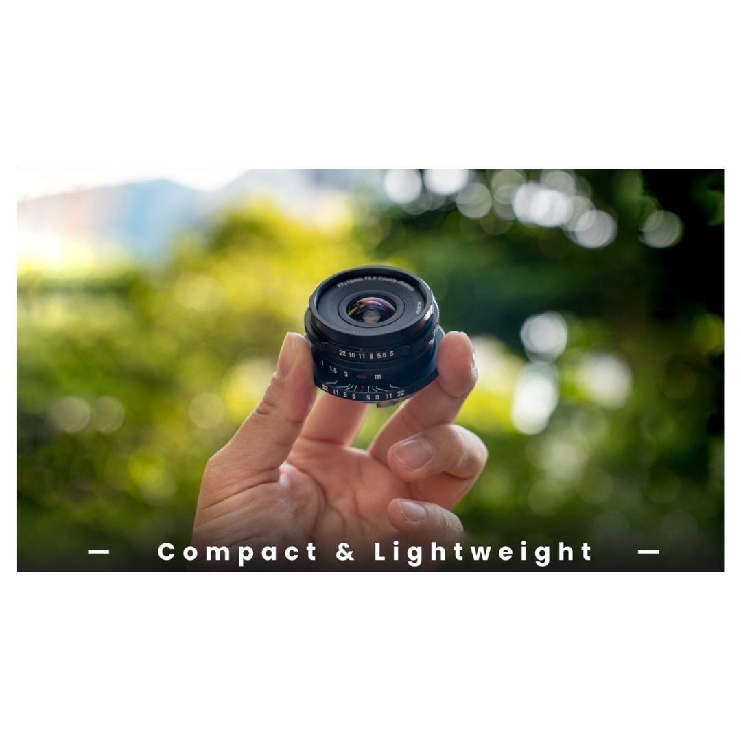 Laowa 15mm f5 Cookie FF Lens with 110-Degree Angle of View and Compact Body (Black, Nikon Z Mount)