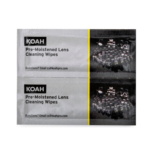 Koah PRO Pre-Moistened Lens Cleaning Wipes (400-Pack)