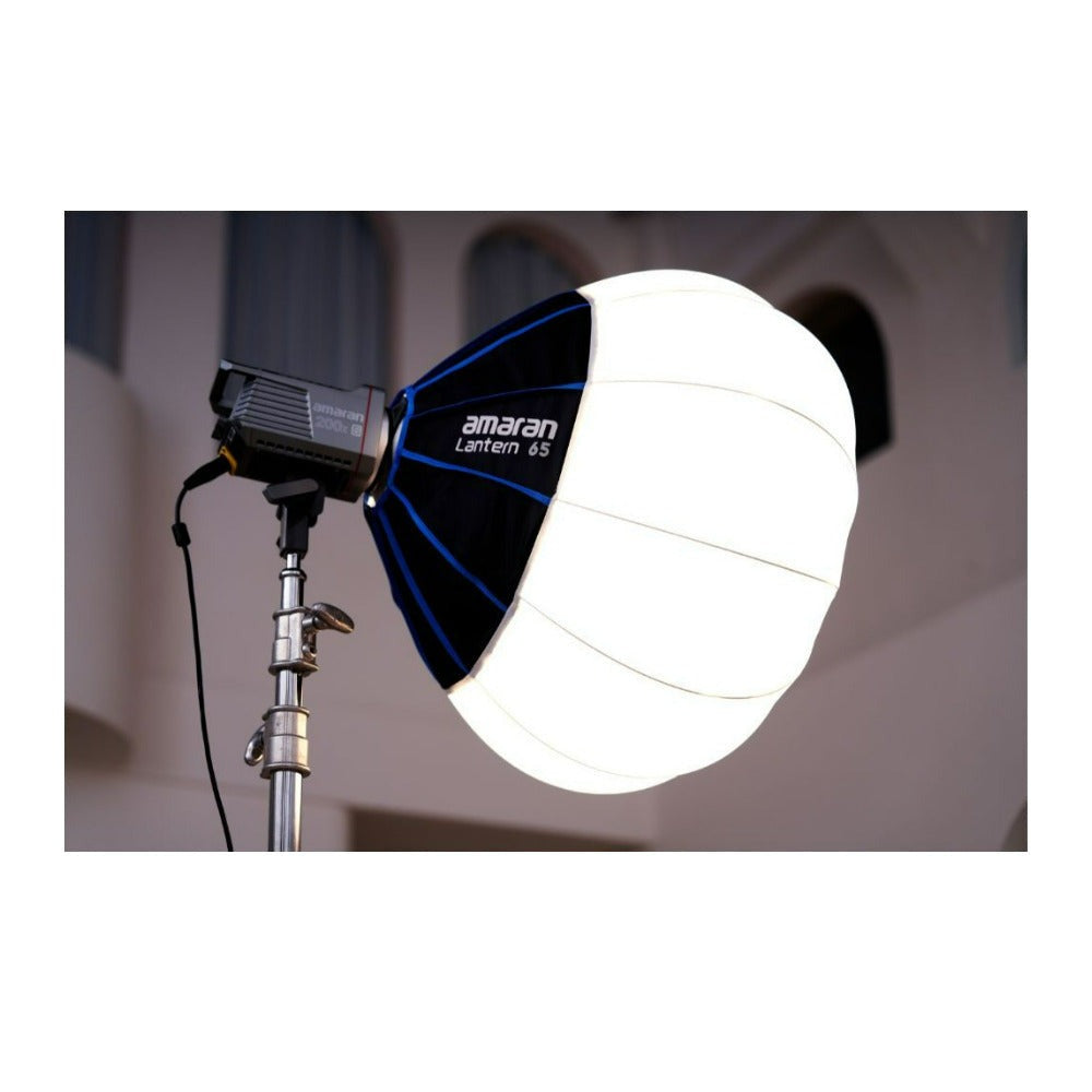 Amaran Ray 360c Full-Color COB Video Light (US) with 2' Soft Light Modifier
