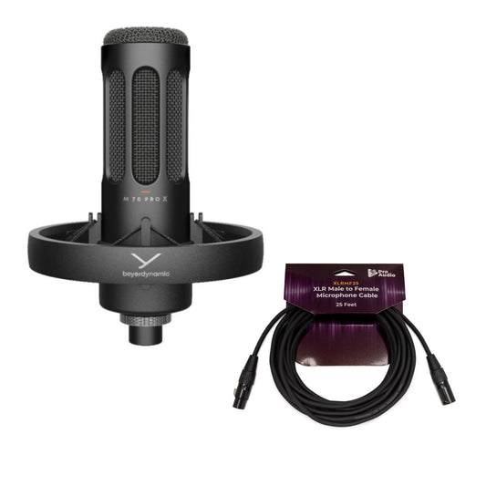 beyerdynamic PRO X M70 Professional Front Addressed Dynamic Microphone Bundle