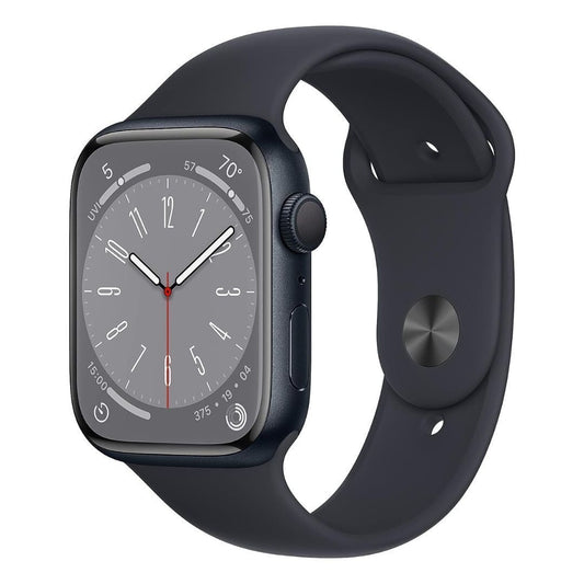 Apple Watch Series 8 (GPS + Cellular, 45mm) – Midnight Aluminum Case, M/L Band (Used)