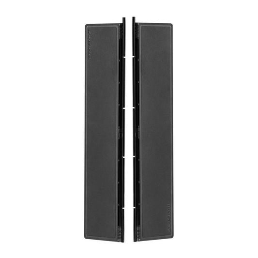 Westcott Ice Light 3 Compact Slide-and-Lock Barndoors with Spring-Loaded Locking Tabs (Black)