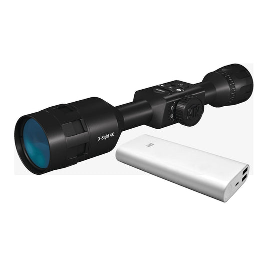 ATN X-Sight-4k Pro 3-14x Smart Day/Night Hunting Riflescope Bundle