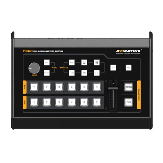 AV Matrix VS0601 Mini 6-Channel SDI/HDMI Multi-Format Video Switcher