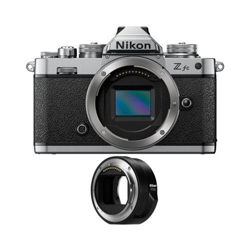Nikon Zfc Mirrorless Camera with FTZ II Mount Adapter
