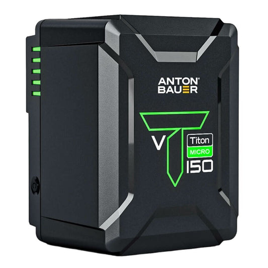 Anton Bauer Titon Micro 150 V-Mount Battery for Cine and Mirrorless Cameras (Black)