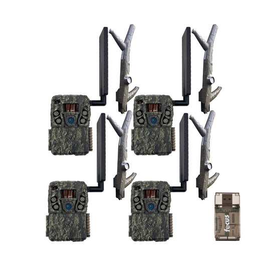 Browning Trail Camera - Defender Wireless Vision Pro HD AI 46MP Bundle (4 Pack)
