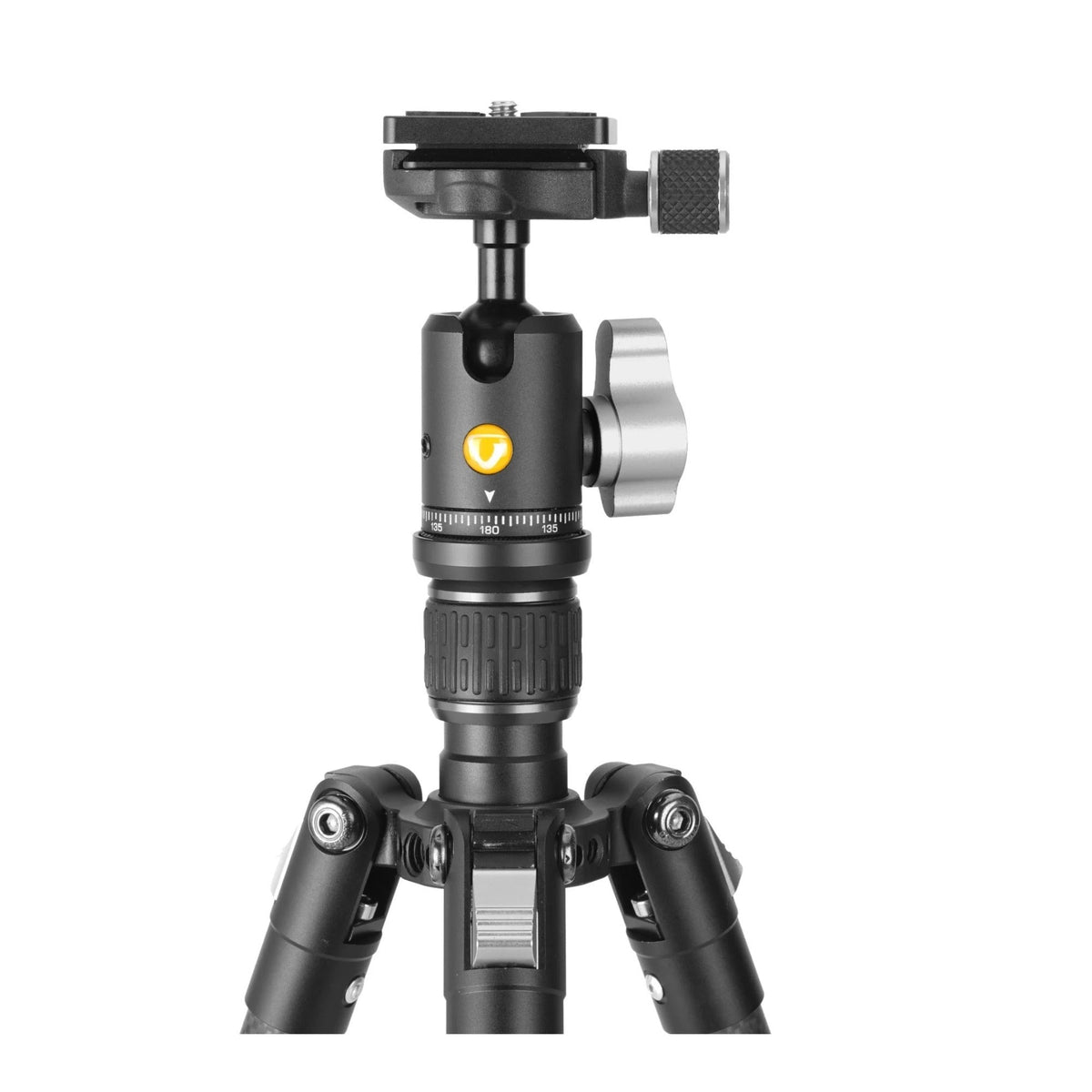 Vanguard VestaGO 204CB Ultra Lightweight Carbon Fiber Travel Tripod with VEO BH-45 Ball Head (Black)