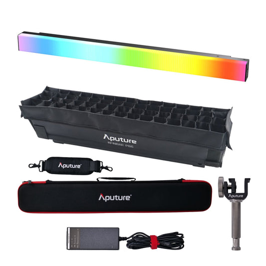 Aputure Infinibar PB6 Flexible Wireless Pixel Bar with INFINIBAR PB6 Light Modifier Softbox Bundle