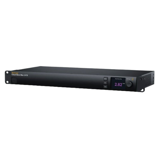 Blackmagic Design Cloud Store Max Flash Storage with 12 Card RAID 0 Flash Memory Core (24TB)
