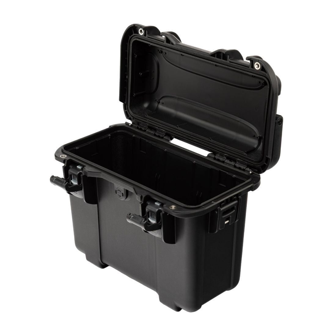 Nanuk T20 Top Loader Case for Cameras and Lenses with Lid Stay and Tray and Rigid Divider (Black)