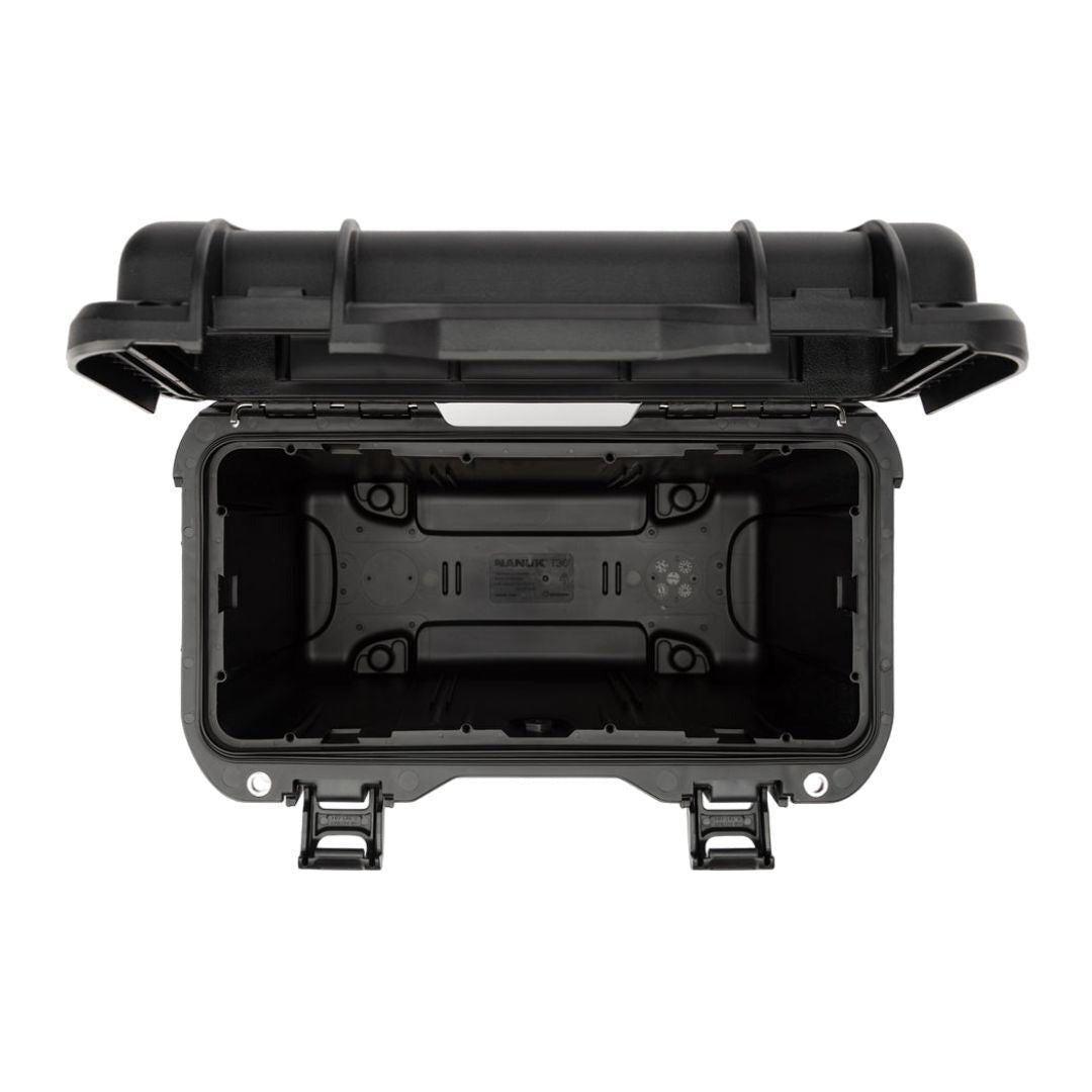 Nanuk T20 Top Loader Case for Cameras and Lenses with Lid Stay and Tray and Rigid Divider (Black)