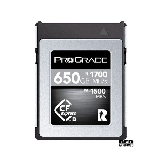 ProGrade Digital 650GB CFexpress 2.0 Type B Cobalt Memory Card for Mirrorless Cameras