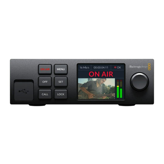 Blackmagic Design Web Presenter HD with Broadcast Quality H.264 Processor and 12G-SDI Input (Black)