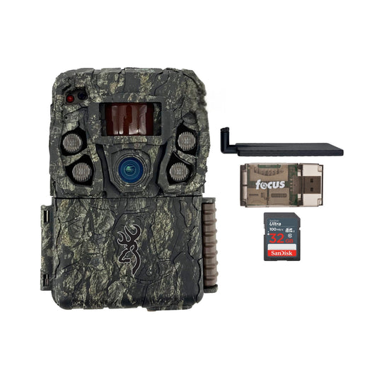Browning Trail Cameras - Defender Wireless Vision Pro HD AI Trail Camera Bundle