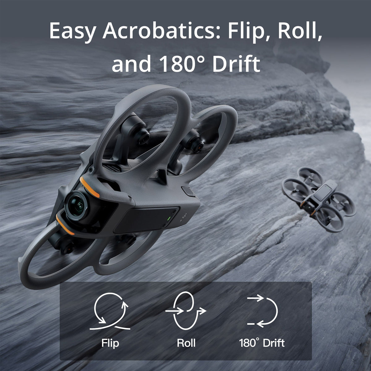 DJI Avata 2 Fly More Combo (Three Batteries) with Custom Molded Hardcase, Landing Pad and 128GB Card